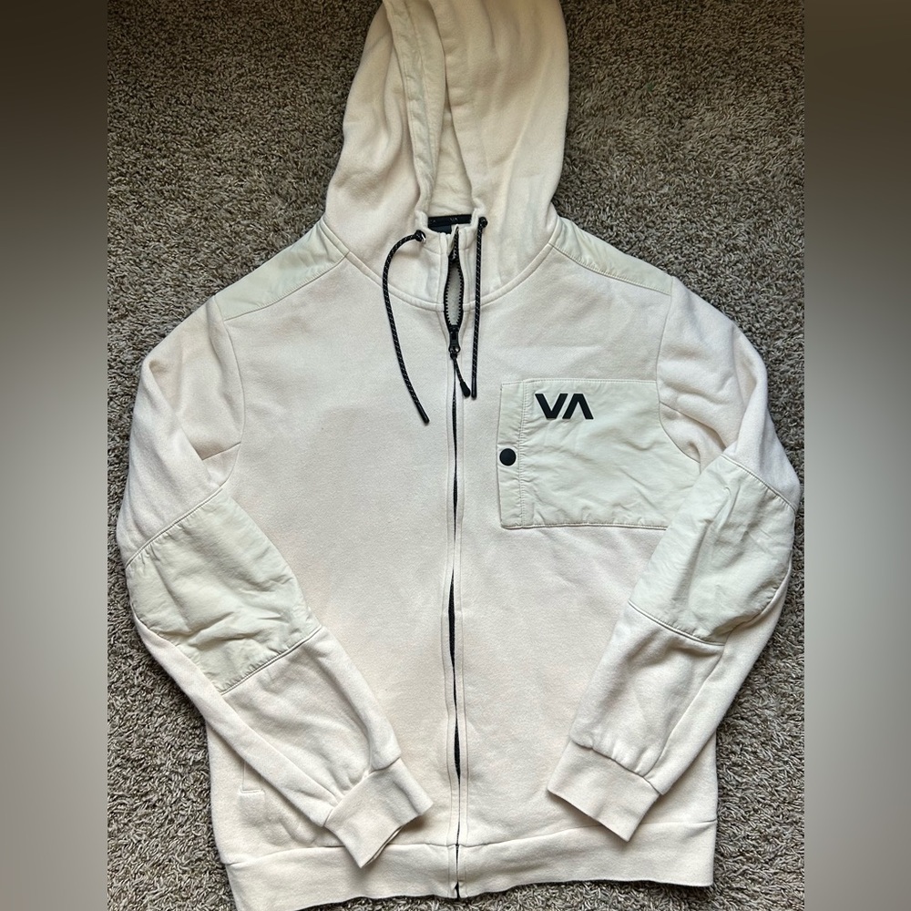 RVCA Men’s Medium Zip-Up Sweatshirt